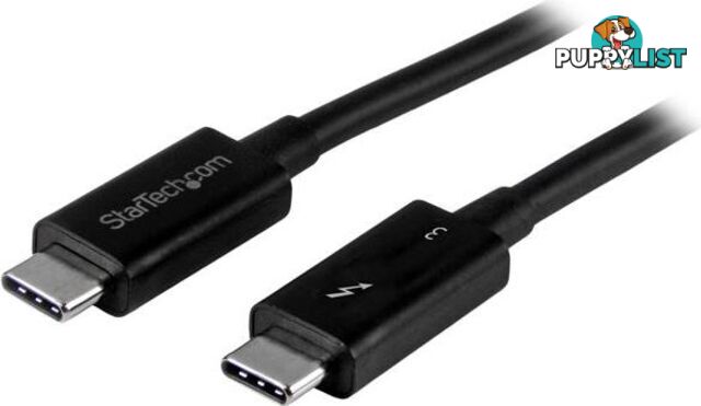 StarTech TBLT3MM2MA 2m Thunderbolt 3 USB C Cable - 40Gbps - StarTech - 065030864114 - TBLT3MM2MA