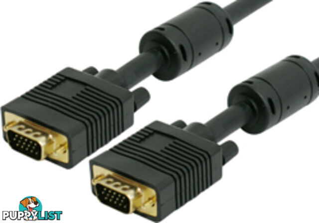 Comsol H15MM-15-H 15M VGA Monitor Cable 15 Pin Male to 15 Pin Male - Comsol - 9332902007698 - H15MM-15-H