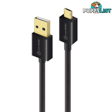 Alogic U2MCAB-05EPR1 5m Easy Plug Reversible USB2.0 Type A (Male) to Reversible Micro Type B Cable (Male) Cable - Alogic - 9350784012647 - U2MCAB-05EPR1