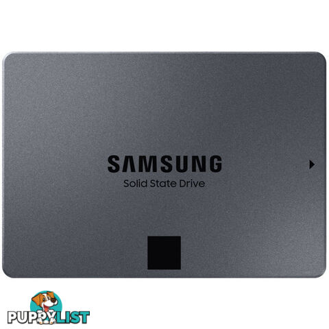 Samsung MZ-77Q1T0BW 870 QVO 1TB 2.5" SATA SSD 560R/530W MB/s 3YR WTY - Samsung - 8801643443757 - MZ-77Q1T0BW