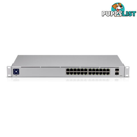 Ubiquiti USW-24-AU UniFi 24 port Managed Gigabit Switch - Ubiquiti - 0810010071415 - USW-24-AU