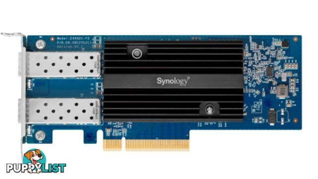 Synology E10G21-F2 Dual-Port 10GbE Adapter 5 year Warranty - Synology - 4711174723829 - E10G21-F2