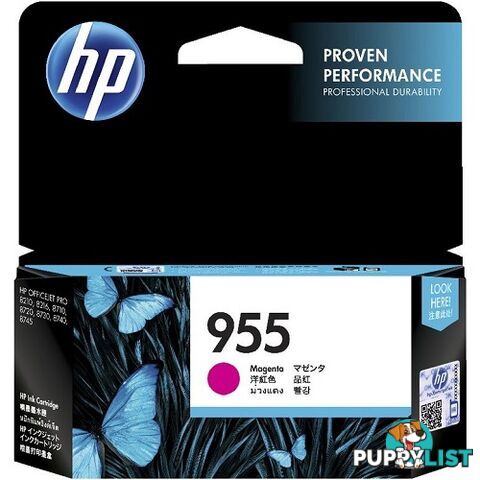 HP L0S54AA 955 Magenta Original Ink Cartridge - HP - 0193424494972 - L0S54AA