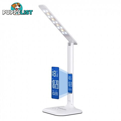 Simplecom EL808 LED Desk Lamp with Clock - Simplecom - 9350414000532 - EL808