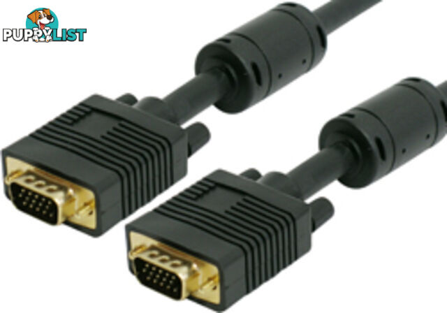 Comsol H15MM-02-H 2M VGA Monitor Cable 15 Pin Male to 15 Pin Male - Comsol - 9332902005908 - H15MM-02-H