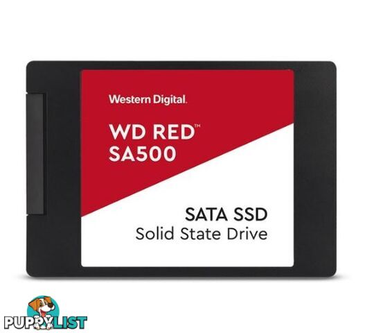 WD WDS500G1R0A Red 500GB 2.5" SA500 NAS SATA SSD - WD - 718037872346 - WDS500G1R0A