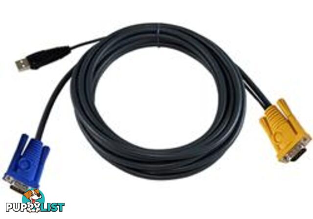 ServerLink SL-H15-03U 3M 3-in-1 KVM Cable USB & VGA - Comsol - 132431120300 - SL-H15-03U