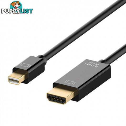 Simplecom DA202 4K Mini DisplayPort to HDMI Calbe 2160P Ultra HD 1.8m - Simplecom - 9350414001706 - DA202