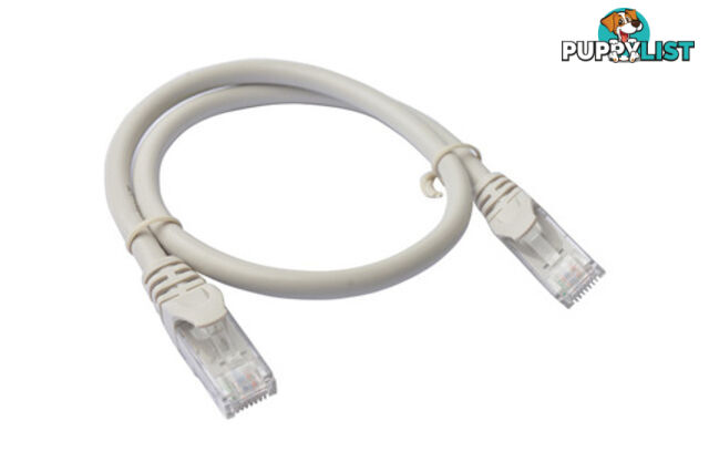 8ware PL6A-0.25WH Cat 6a UTP Ethernet Cable, Snagless - White 0.25M - 8ware - 9341756016220 - PL6A-0.25WH