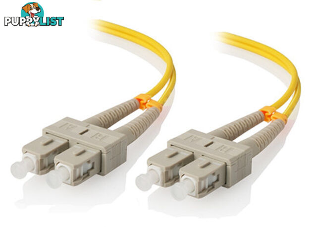 Alogic SCSC-02-OS2 2m SC-SC Single Mode Duplex LSZH Fibre Cable 09/125 OS2 - Alogic - 9350784006479 - SCSC-02-OS2