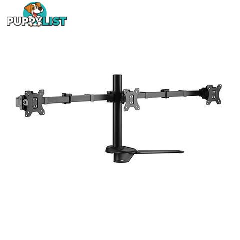 Brateck LDT33-T036 Triple Monitors Affordable Steel Articulating Monitor Stand Fit Most 17'-32' - Brateck - 6956745162562 - LDT33-T036