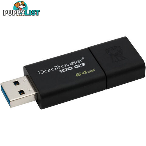 Kingston 64G Data Traveller USB3.1/usb3.0 DT100G3/64GB - Kingston - 740617211726 - DT100G3/64GB