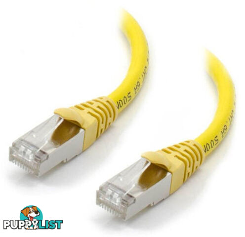 Alogic C6A-03-Yellow-SH 3m Yellow 10G Shielded CAT6A LSZH Network Cable - Alogic - 9350784005717 - C6A-03-Yellow-SH