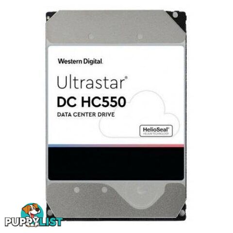 WD 0F38459 18TB Ultrastar Enterprise 3.5' SATA WUH721818ALE6L4 - WD - 8717306633338 - 0F38459