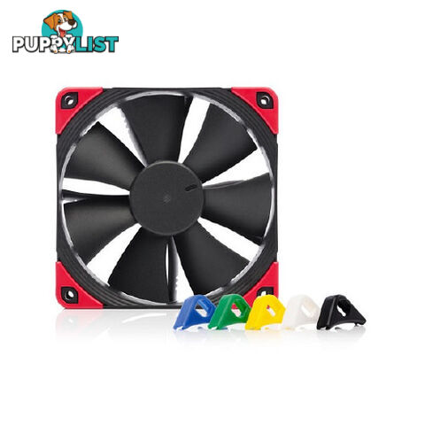 Noctua NF-F12-PWM-CH-BK-S 120mm NF-F12 PWM Chromax.Black.Swap 1500RPM Fan - Noctua - 9010018100402 - NF-F12-PWM-CH-BK-S