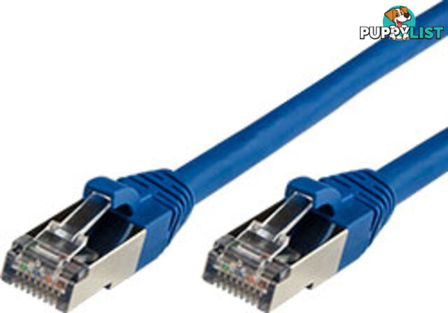 Comsol STP-05-C6A-BLU 5M 10GbE Cat 6A S/FTP Shielded Patch Cable - Blue - Comsol - 9332902008398 - STP-05-C6A-BLU