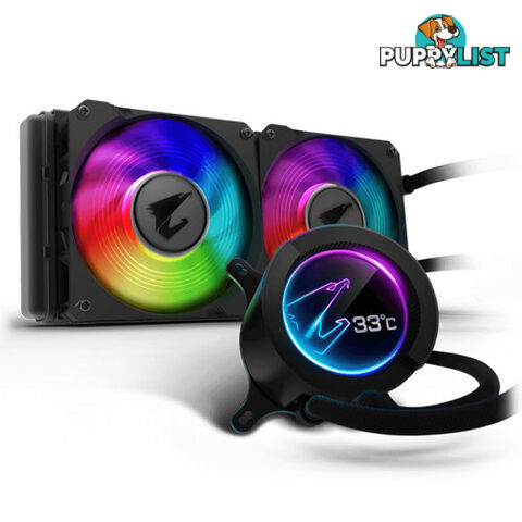 Gigabyte AORUS-LIQUID-COOLER-240 Aorus Liquid Cooler 240 ARGB AIO Cooler - Gigabyte - 4719331551322 - AORUS-LIQUID-COOLER-240