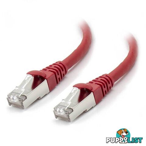 Alogic C6A-03-RED-SH 3m Red 10G Shielded CAT6A LSZH Network Cable - Alogic - 9350784005915 - C6A-03-RED-SH