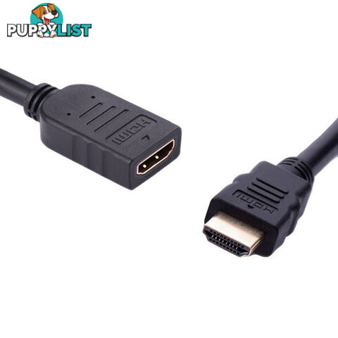 8ware HDMIEXT3 High Speed HDMI extension cable Male - Female 3m - 8ware - 9341756008621 - HDMIEXT3