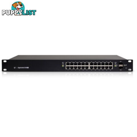 Ubiquiti EdgeSwitch 24 Port PoE+ Gigabit Switch ES-24-250W - Ubiquiti - 981973465884 - ES-24-250W