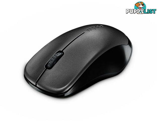 Rapoo 1620 2.4G Wireless Entry Level Mouse Black - Rapoo - 6943518914640 - 1620