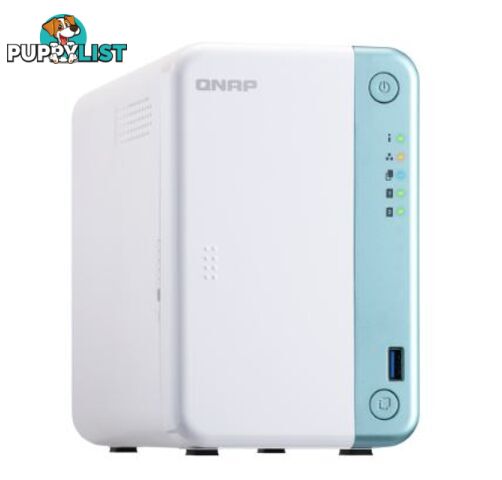 Qnap TS-251D-2G Diskless NAS, Intel Celeron Dual Core 2.00GHz, 2GB SODIMM - QNAP - 0885022018680 - TS-251D-2G