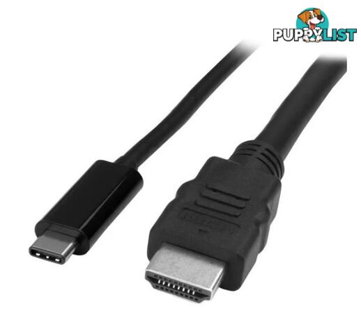 StarTech CDP2HDMM1MB 1M USB-C To HDMI Adapter Cable - 4K 30HZ - StarTech - 065030865128 - CDP2HDMM1MB