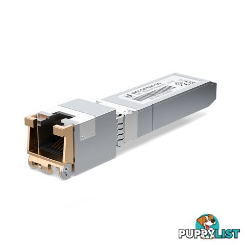 Ubiquiti UACC-CM-RJ45-10G SFP+ Transceiver Module 10GBase-T Copper SFP+ Transceiver 10Gbps - Ubiquiti - 810010077028 - UACC-CM-RJ45-10G