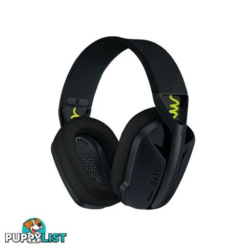 Logitech 981-001051 G435 LIGHTSPEED Wireless Gaming Headset Black - Logitech - 097855165770 - 981-001051