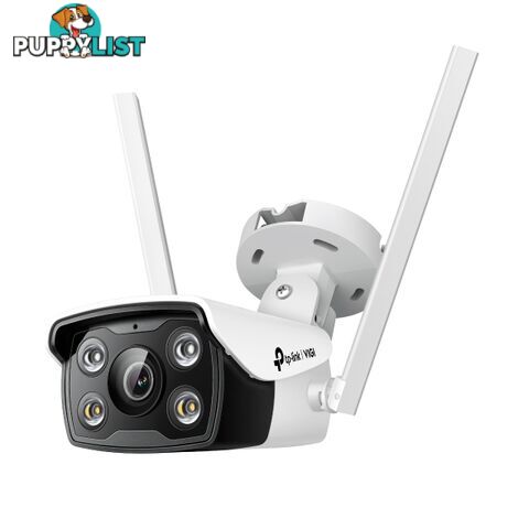 TP-Link VIGI C340-W(4MM) 4PM Outdoor Wifi Full Colour Bullet Network Camera - TP-Link - 840030703676 - VIGI C340-W(4MM)