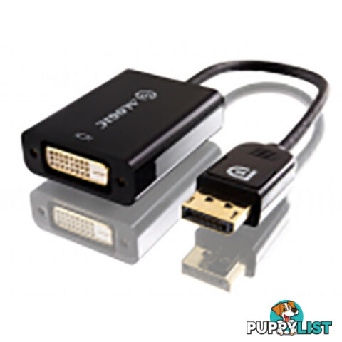 Alogic 15cm Display Adaptor - Display Port Male to DVI Female DP-DVI-ADP - Alogic - 9319866056825 - DP-DVI-ADP