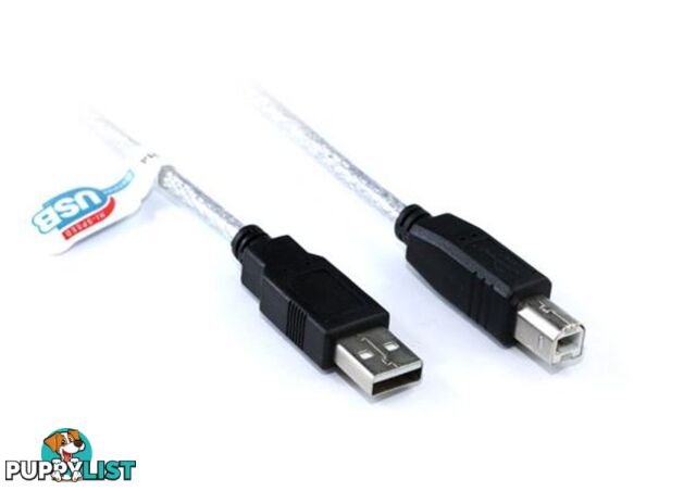 0.5M U20C05 USB 2.0A to USB B Male to Male - Generic - U20C05