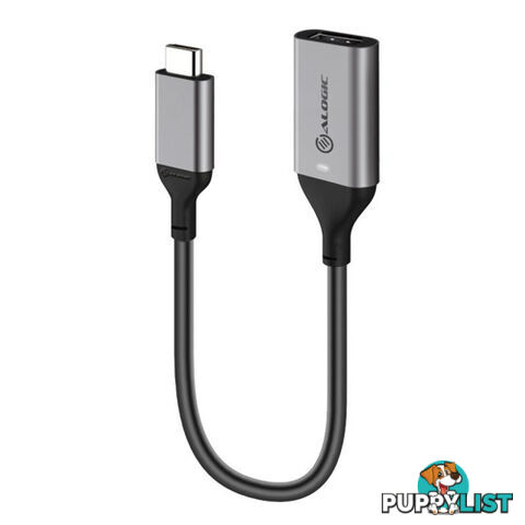 Alogic ULUCDP-ADP 15cm Ultra USB-C (Male) to DP (Female) Adapter - 4K @60Hz - Alogic - 9350784016218 - ULUCDP-ADP