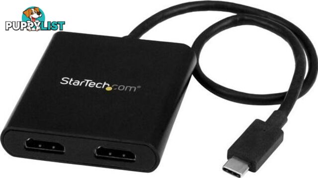 StarTech MSTCDP122HD USB-C to HDMI MST Multi-Monitor Splitter - StarTech - 065030866491 - MSTCDP122HD