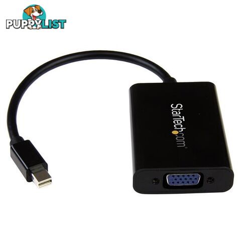 StarTech MDP2VGAA Mini DP to VGA Adapter with Audio - StarTech - 065030861540 - MDP2VGAA