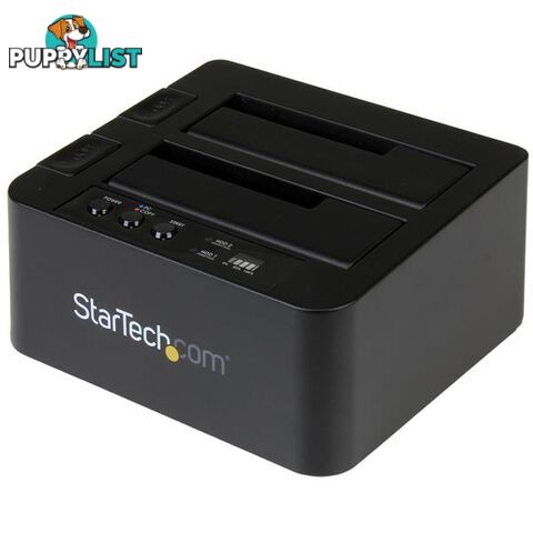 StarTech SDOCK2U313R USB 3.1 HDD Duplicator Dock SSD / HDD - StarTech - 065030863551 - SDOCK2U313R