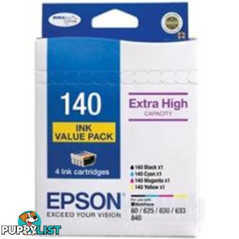 Epson 140 Ink Value Pack C13T140692 - Epson - 9314020608940 - C13T140692