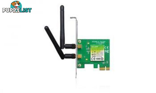 TTP-LINK TL-WN881ND Wireless N PCI-E Adapter - TP-Link - 845973050573 - TL-WN881ND