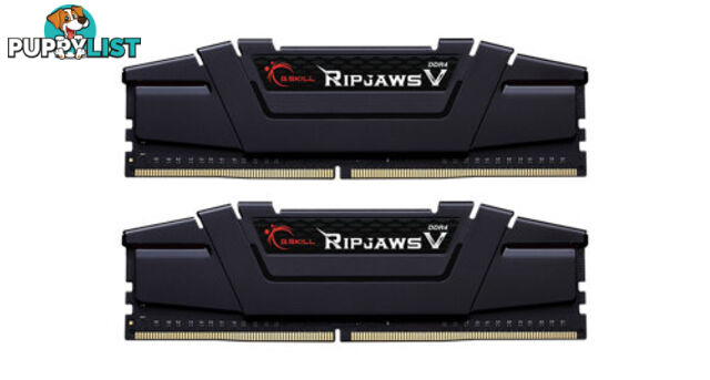 G.Skill F4-3600C18D-16GVK DDR4-3600 16GB Dual Channel Ripjaws V Classic Black - G.Skill - 4713294223760 - F4-3600C18D-16GVK