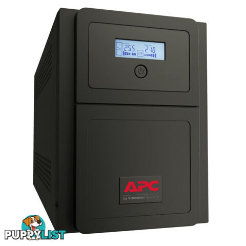 APC SMV1500CAI Easy UPS (SMV) 1500VA IEC(6) USB LCD Tower 2YR WTY - APC - 731304346531 - SMV1500CAI