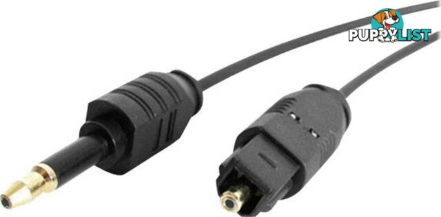 StarTech THINTOSMIN6 6FT Toslink To MINI Digital Audio Cable - StarTech - 065030802666 - THINTOSMIN6