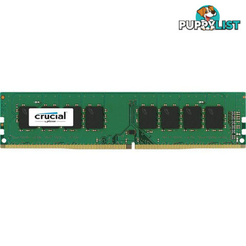 Crucial CT16G4DFD824A 16GB DDR4 Desktop Memory, PC4-19200, 2400MHz, LIFE WTY - Crucial - 649528773500 - CT16G4DFD824A