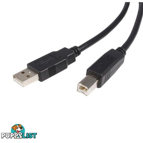 StarTech USB2HAB6 6 ft USB 2.0 Certified A to B Cable M/M - StarTech - 065030793742 - USB2HAB6