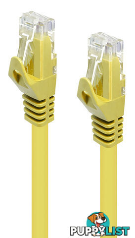 Alogic 5m Yellow CAT6 Network Cable C6-05-Yellow - Alogic - 9319252565245 - C6-05-Yellow