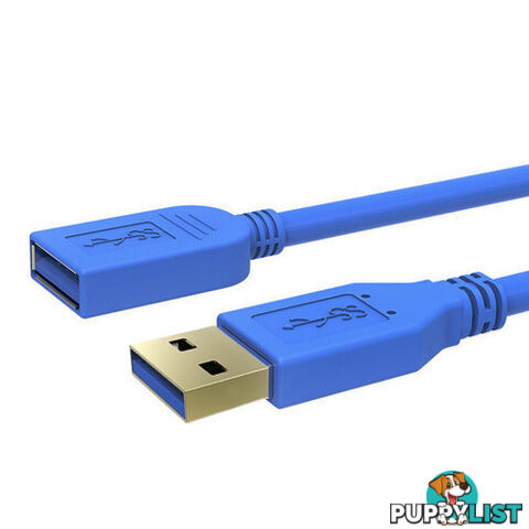 Simplecom CA312 1.2M 4FT USB 3.0 SuperSpeed Extension Cable - Simplecom - 9350414000402 - CA312