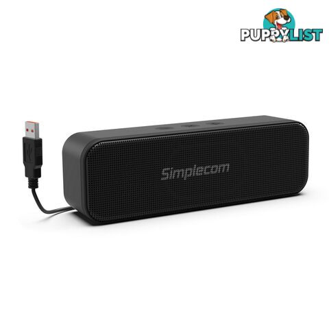 Simplecom UM228 Portable USB Stereo Soundbar Speaker - Simplecom - 9350414002611 - UM228