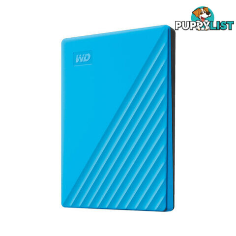 WD WDBYVG0020BBL-WESN My Passport 2TB Blue Portable Hard Drive - WD - 718037870281 - WDBYVG0020BBL-WESN