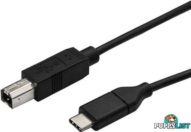 StarTech USB2CB3M 3m 10 ft USB C to USB B Cable - USB 2.0 - StarTech - 065030873000 - USB2CB3M