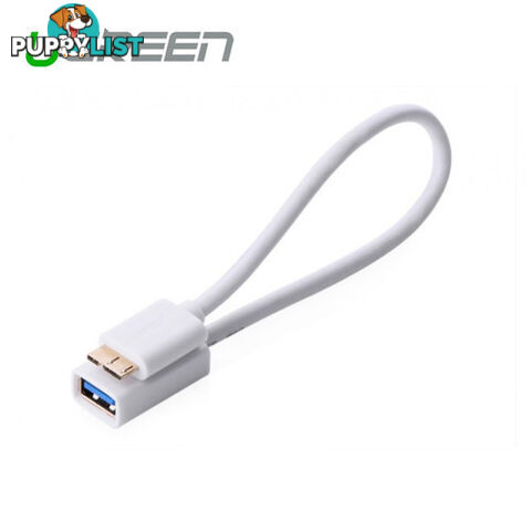 UGREEN ACBUGN10817 Micro USB 3.0 OTG Cable For Samsung Note 3/S4/S5 White - Ugreen - 6957303818174 - ACBUGN10817