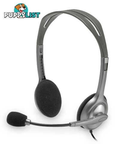 Logitech H110 Stereo Headset - 981-000459 - Logitech - 097855061348 - 981-000459